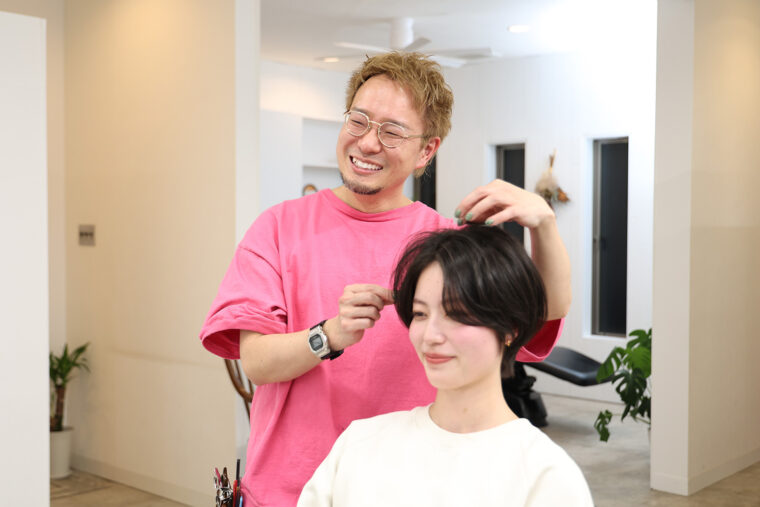 似合わせカットのスペシャリスト 田中雄二さん