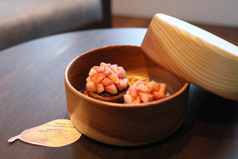 ウェルカムスイーツのタルト