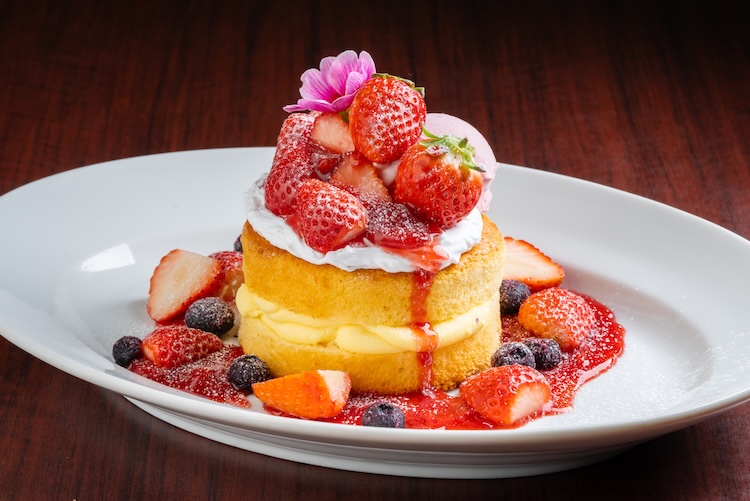 『イチゴのパンケーキ』（1,848円）