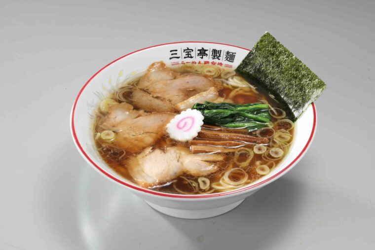 進化系！ 『生姜醤油らーめん』（957円）