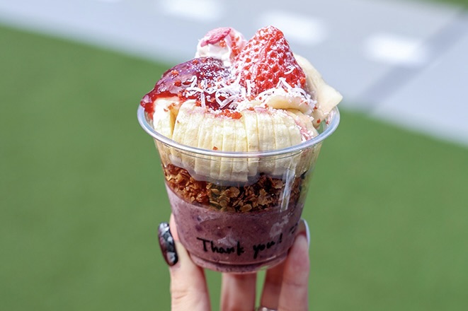 『越後姫いちご大福アサイーボウル』900円