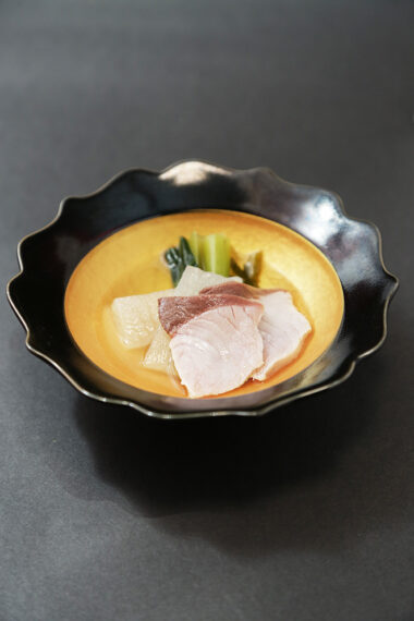 『ブリ大根と小松菜茎ワカメ』