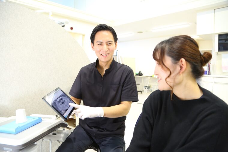 しっかりと症状を説明し、納得したうえで治療計画立てる