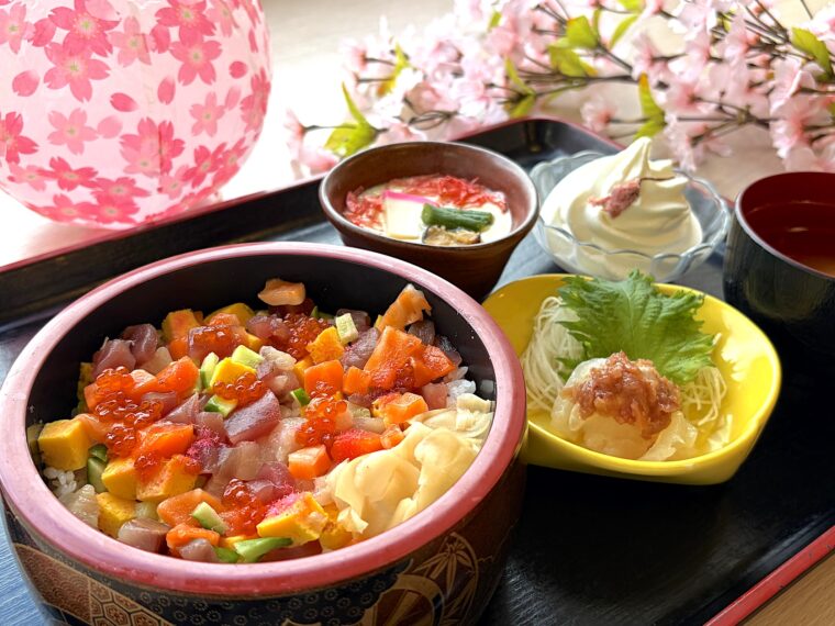 『お花見ちらし御膳』2,700円