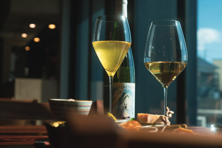 ソムリエの創さんがペアリングしてくれるワインの一例