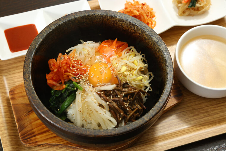 『石焼ビビンバセット』（1,280円）