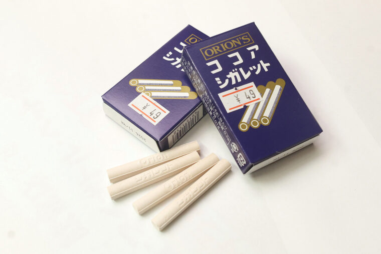 『ココアシガレット』（49円）