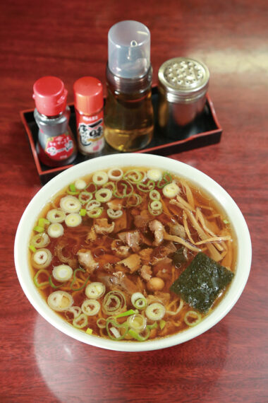 『モツらあめん』（850円）