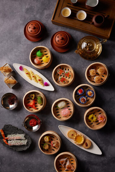 『飲茶ブッフェ』はオーダー制。ランチタイム限定