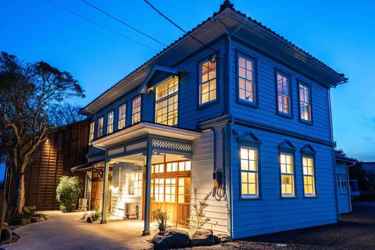 夜間は明かりが灯ることで一層素敵な雰囲気に！