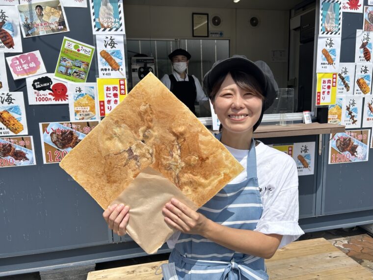 『出雲崎たこせんべい』（1,000円）