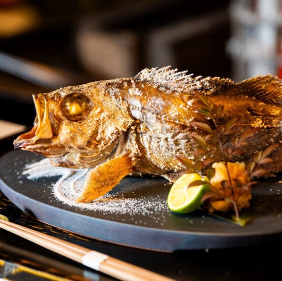 盛り付けの美しさも目を引くポイント