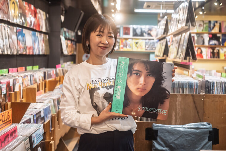 KING KONG 店長・長井瞳さん／新潟市古町の中古レコードショップ・KING KONGに勤めて早13年。インス タグラム担当でもある