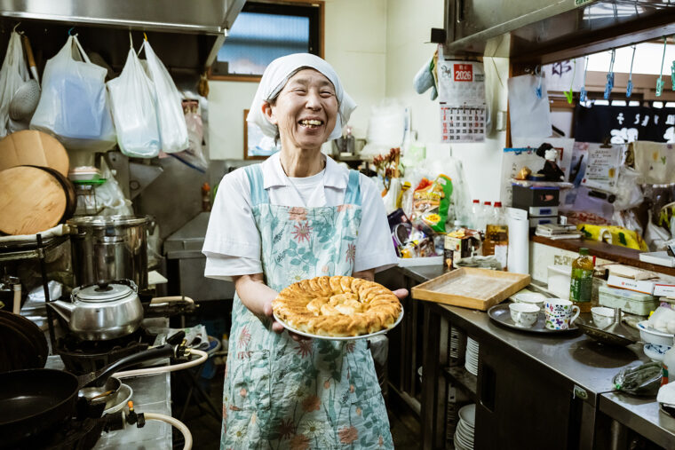 創業者である祖母の味を受け継ぐ女将の椎野仁子さん