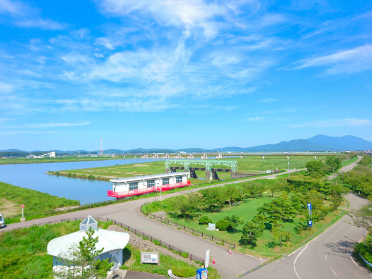 4階展望室からの風景