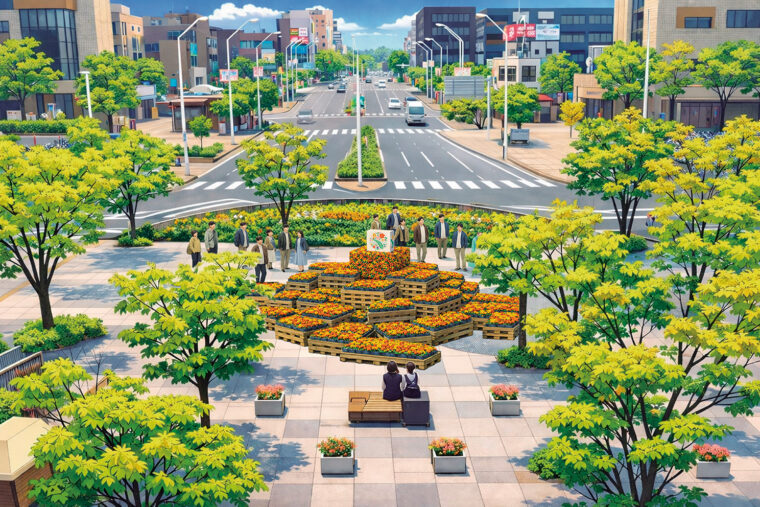 新潟駅南口広場イメージ