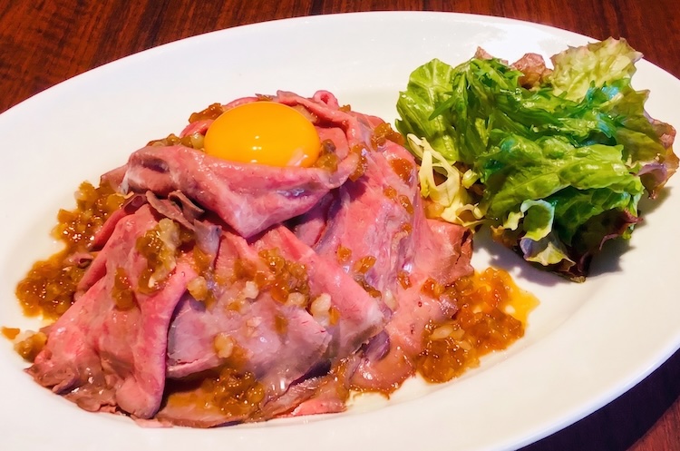 『ローストビーフ丼』