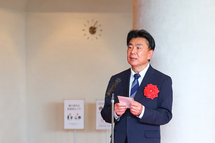 東京富士美術館館長 清水由朗氏