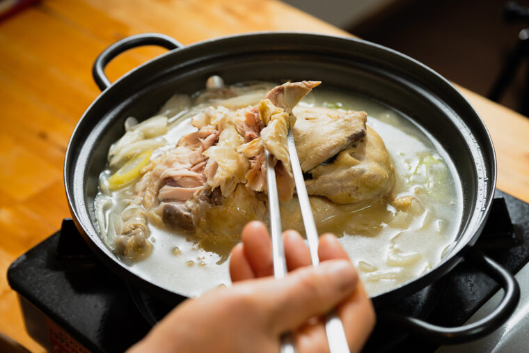 鶏肉がとってもやわらかいです！ホロホロ！