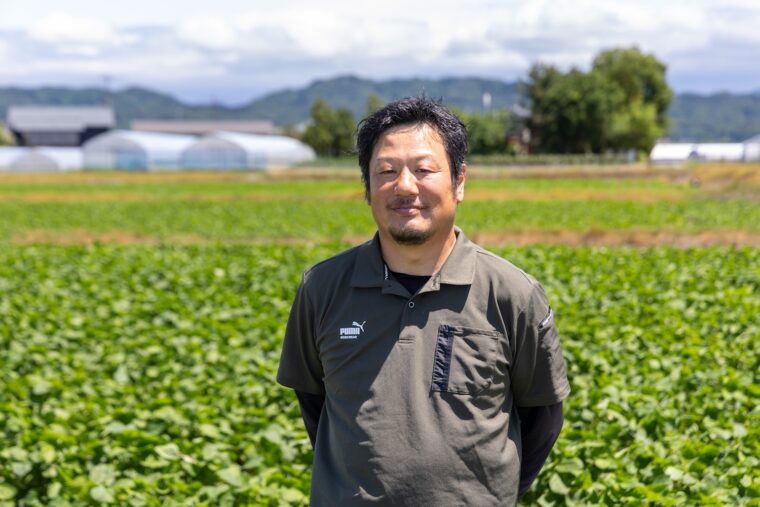 しろねえだまめ部会 部会長 西村和成さん