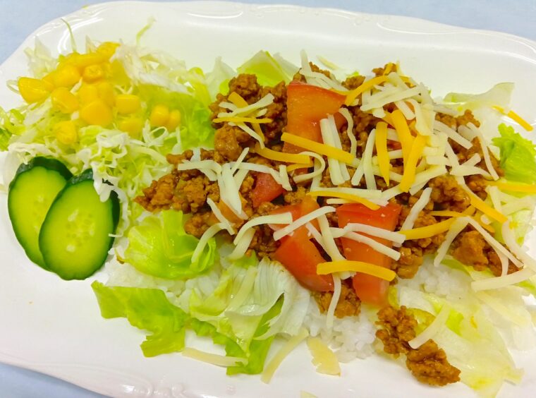 『タコライス』（550円）