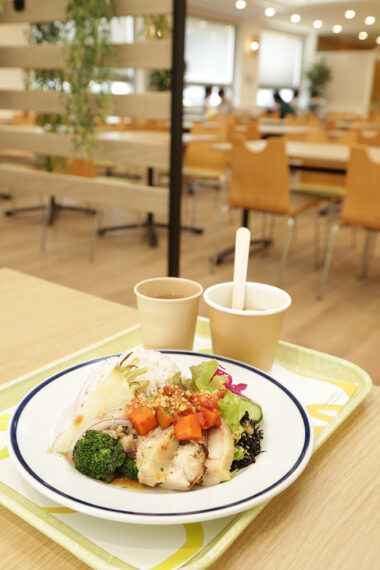 野菜が多く、彩りもよい『Well Plate』（1,000円）