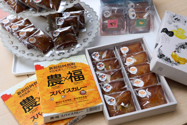 お土産やちょっとしたギフトにぴったりな商品も販売