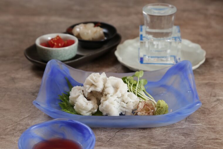 骨があたらない、ふわふわ食感の絶品ハモちり