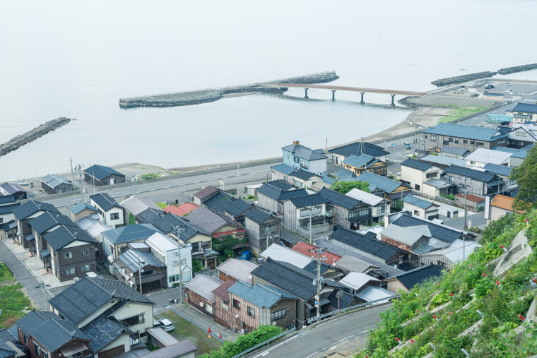 この日は空と海が一体化して見えた不思議な天気でした