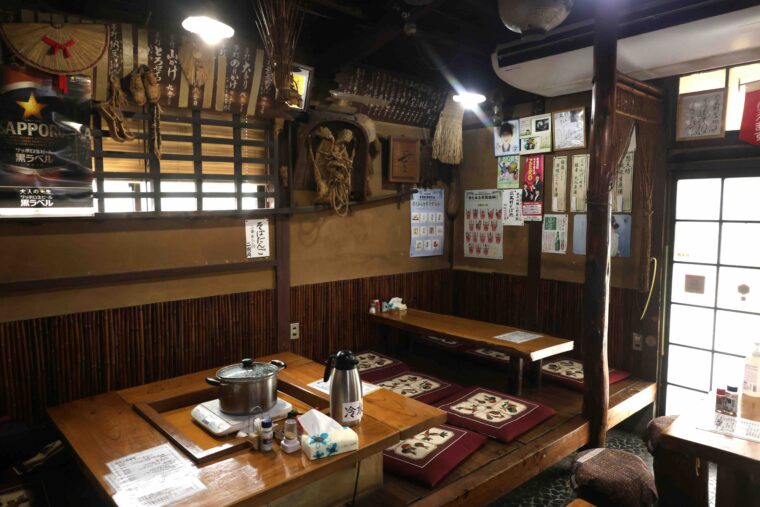どこか懐かしい雰囲気の店内