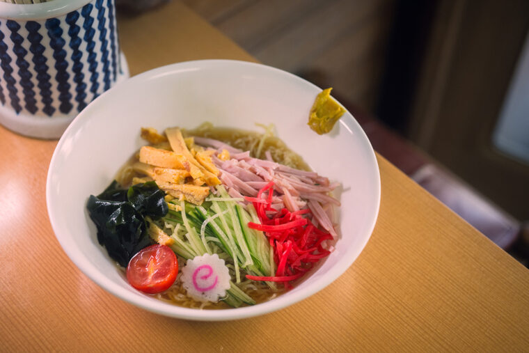 『冷やし中華そば』（900円）