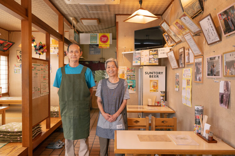 高橋正利さんとトミさん夫妻