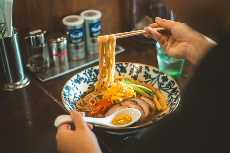 麺の食感がヤミツキに！