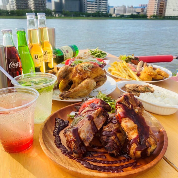 豪快な料理を提供