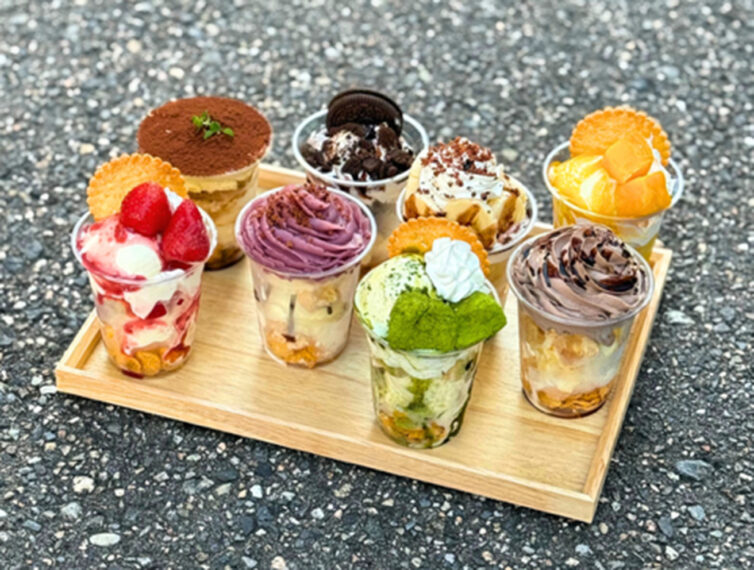 スイーツも堪能できる