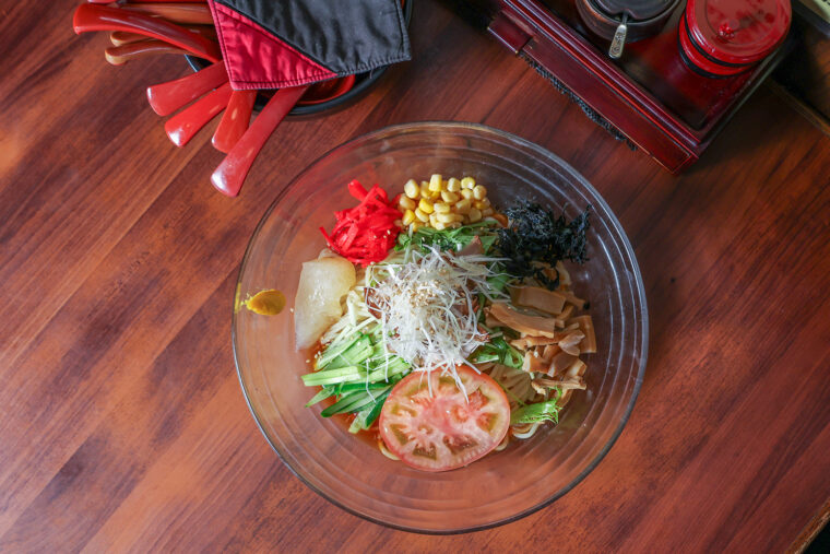 『冷やし中華』（1,050円）