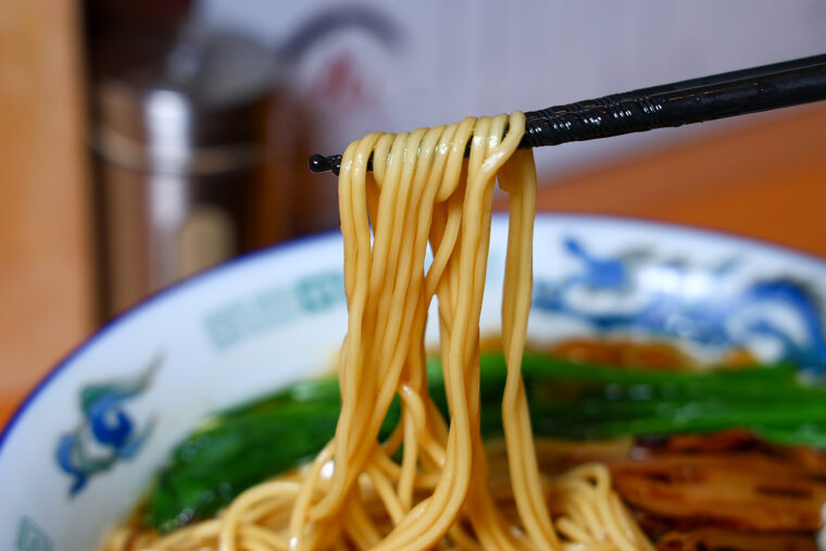 富山から取り寄せる細麺