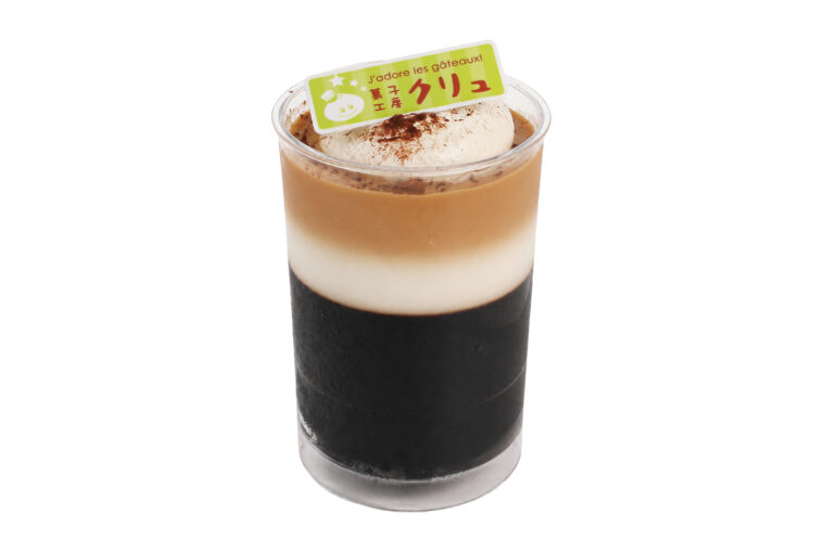 20（日）／『熟成コーヒーゼリーとキャラメルラテ』。雪室で熟成させた奥深い味わいのコーヒーを使用したコーヒーゼリーと、ほろ苦いキャラメルと濃厚なミルクのコクが絶妙にマッチしたパンナコッタをカップで提供