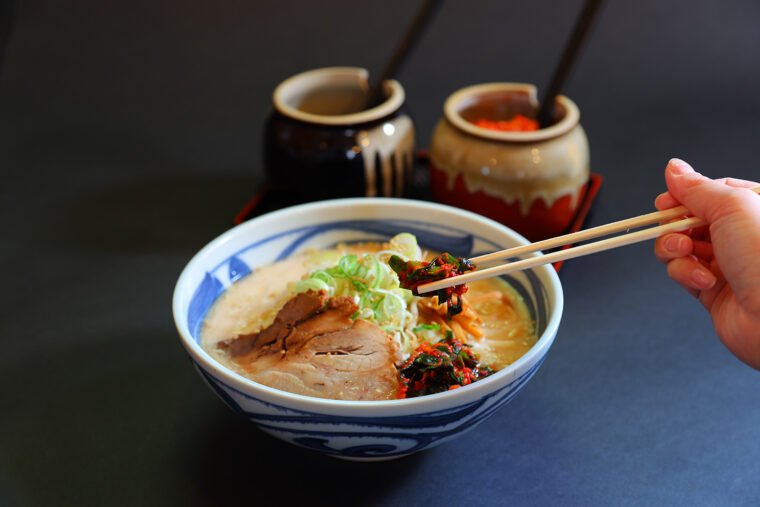 『ニラなんばんラーメン』（1,200円）