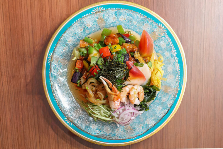 『元祖海鮮あんかけ冷やし麺』（2,500円）