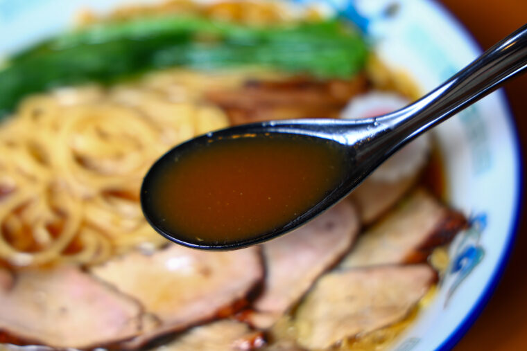 さっぱりとした味わいのスープ