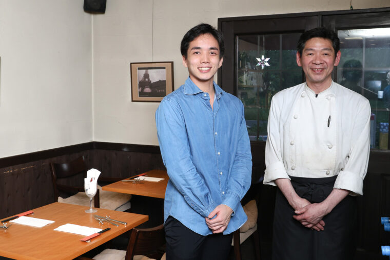 坪田さんと北林さん（右）