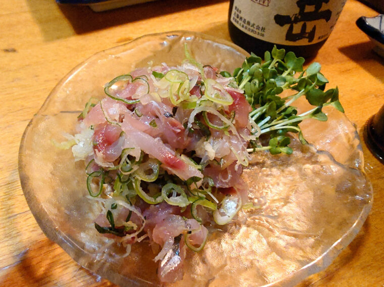 アジのたたき