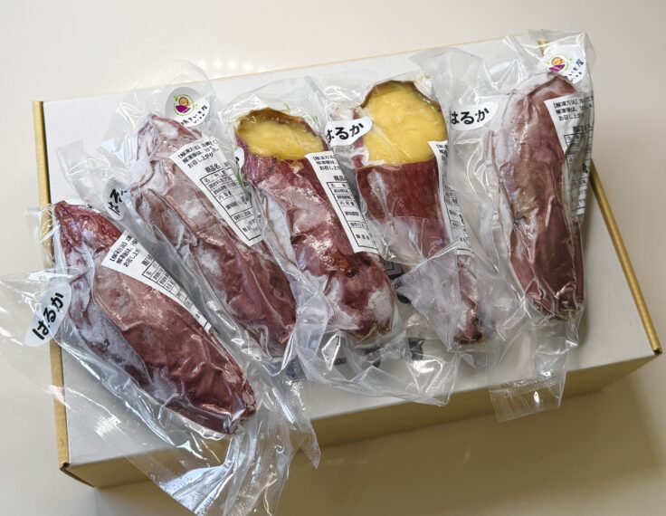 D賞（シール10点で応募可能）は140名。焼きいも屋ぴーすの『熟成やきいも（約1kg）』
