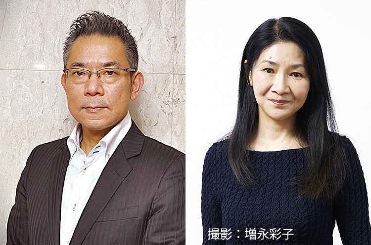 左：藤沢 周さん、右：斎藤真理子さん