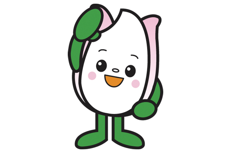 新潟市食育・花育 推進キャラクター 「まいかちゃん」