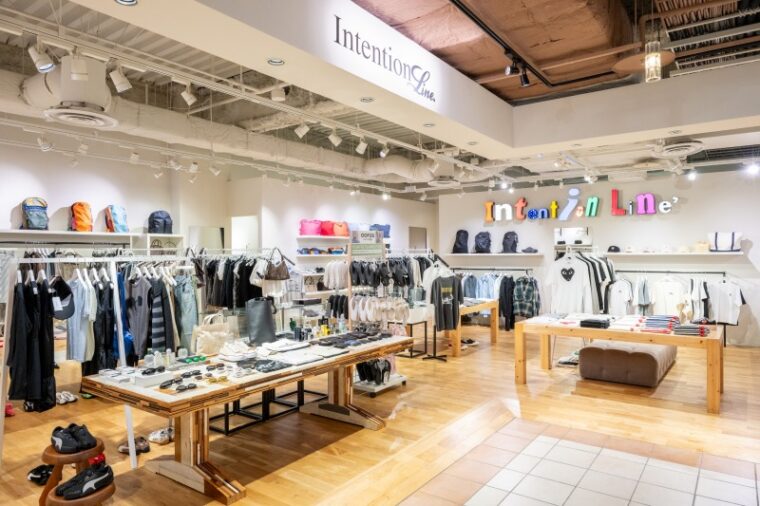 Intention Line. B.P.Storeには、トレンドを押さえつつ、ユニセックスで着用できるアイテムやブランドがそろっています