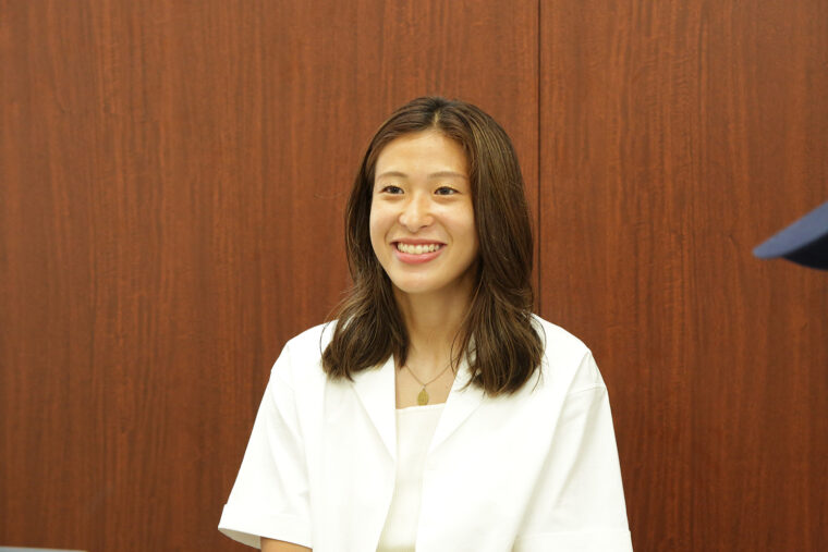 たなかせいら／2005年12月7日生まれ、埼玉県出身。2025 ／26 シーズンに大宮への期限付き移籍し、今シーズンより新潟に復帰した