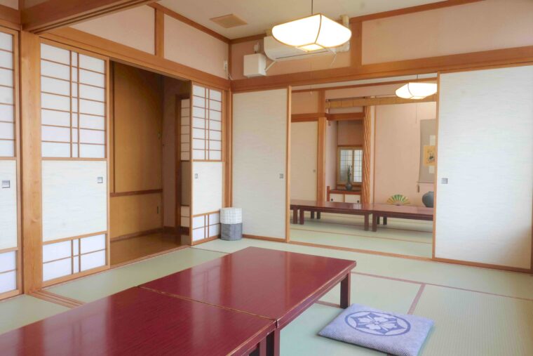 最大30人まで利用できる広間。宴会も対応可能