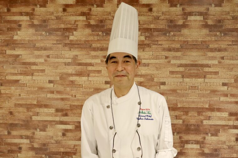 総料理長の関本拓夫さん